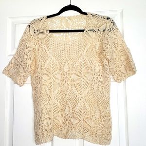 Crochet vintage top